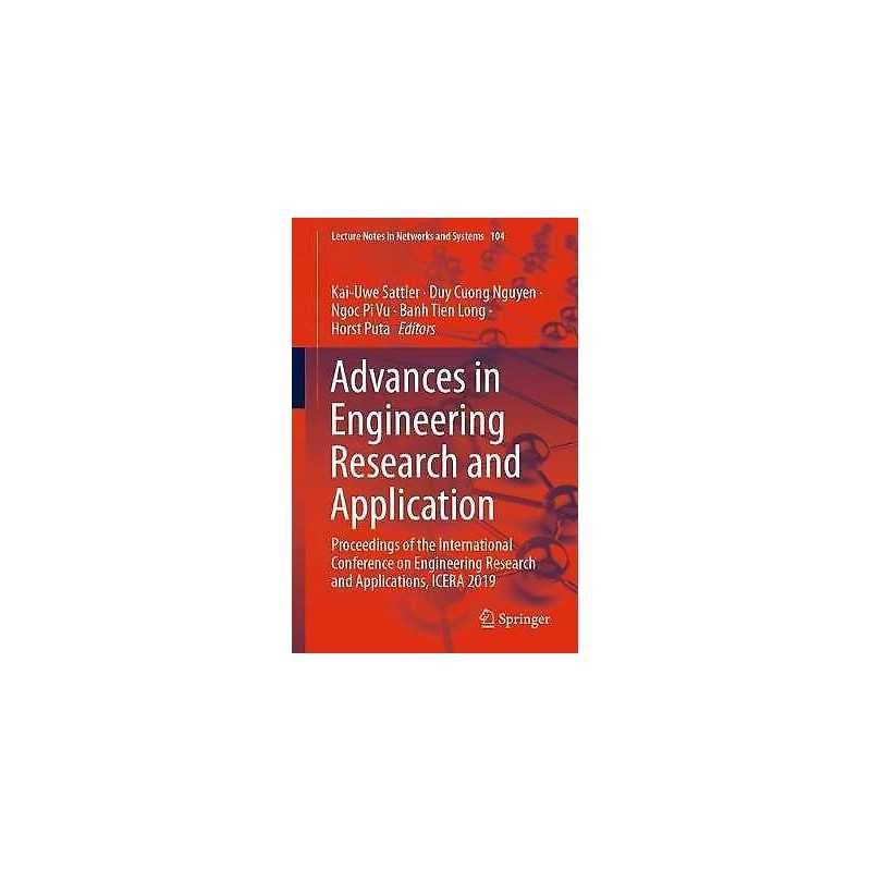 Advances in Engineering Research and Application - 9783030374969