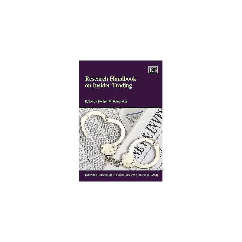 Research Handbook on Insider Trading - 9780857931849