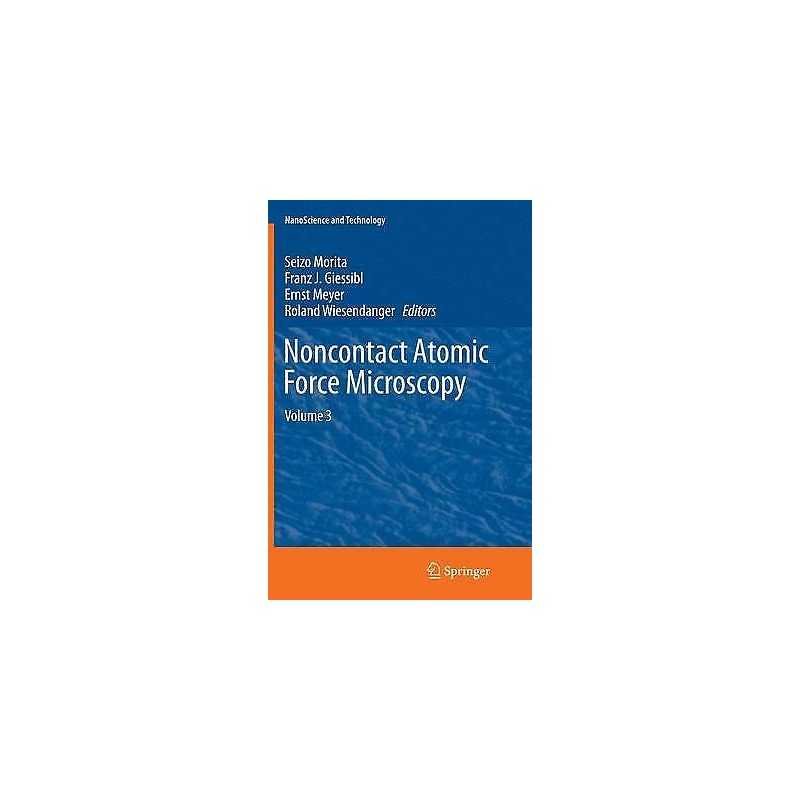 Noncontact Atomic Force Microscopy - 9783319358765
