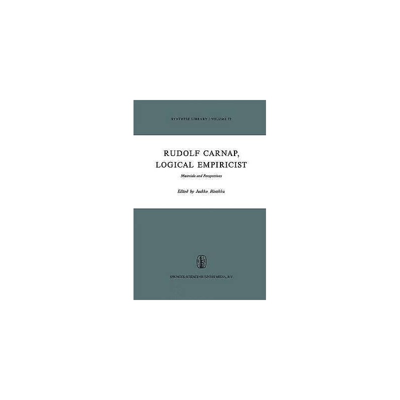 Rudolf Carnap, Logical Empiricist - 9789027705839