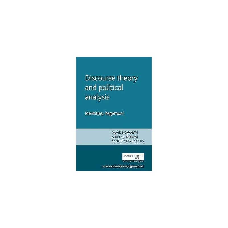 Discourse Theory and Political Analysis - 9780719056642