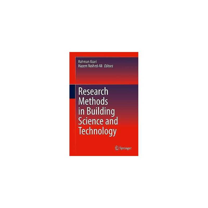 Research Methods in Building Science and Technology - 9783030736910