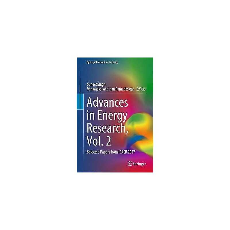 Advances in Energy Research, Vol. 2 - 9789811526619