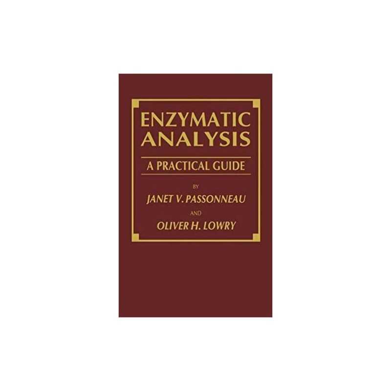 Enzymatic Analysis - 9780896032385