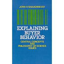 Explaining Buyer Behavior - 9780195071085
