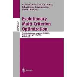 Evolutionary Multi-Criterion Optimization - 9783540018698