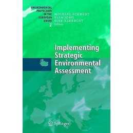 Implementing Strategic Environmental Assessment - 9783642058189