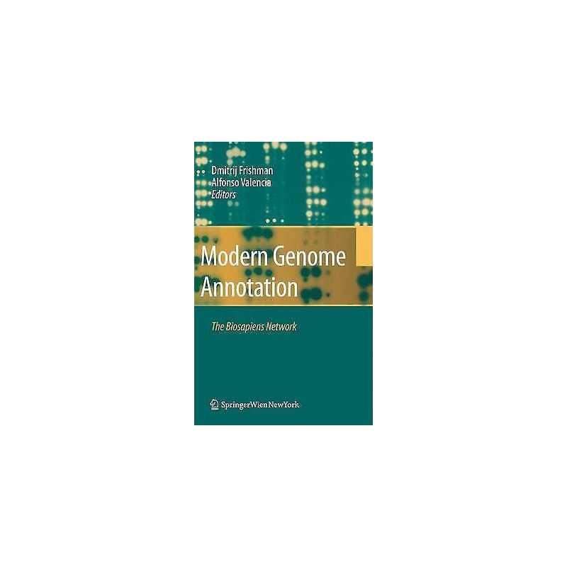 Modern Genome Annotation - 9783211999110