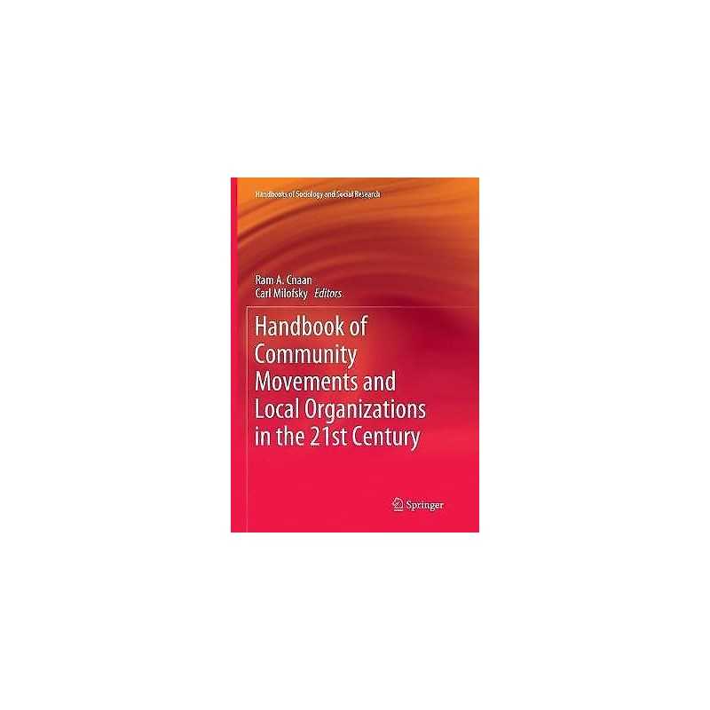 Handbook of Community Movements and Local Organizations in th... - 9783030084509