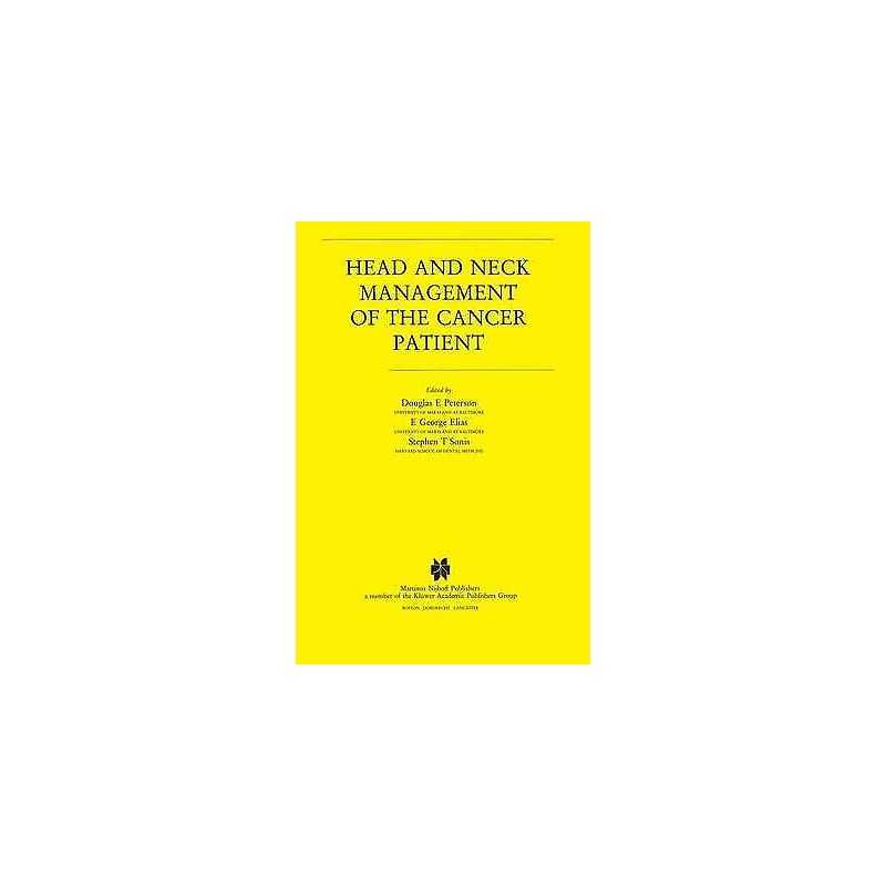 Head and Neck Management of the Cancer Patient - 9780898387476