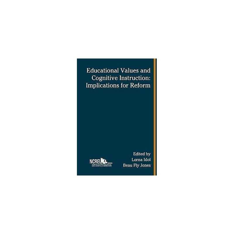 Educational Values and Cognitive Instruction - 9780805803648
