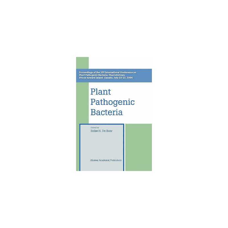 Plant Pathogenic Bacteria - 9780792371106