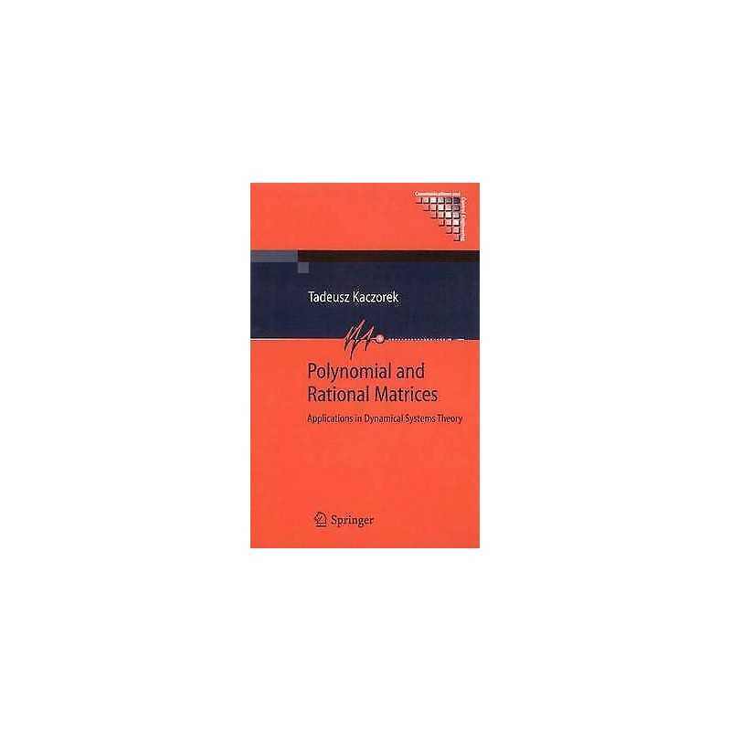 Polynomial and Rational Matrices - 9781849966269