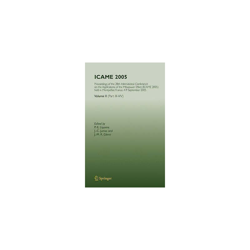 ICAME 2005 - 9783540498520