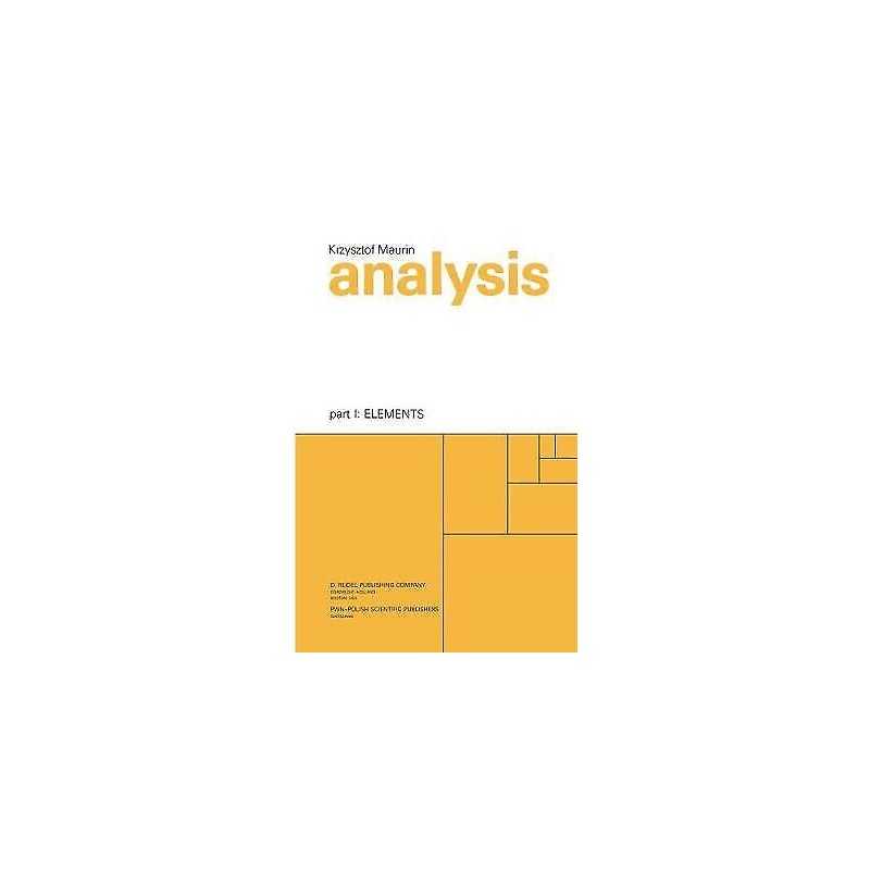 Analysis - 9789027704849