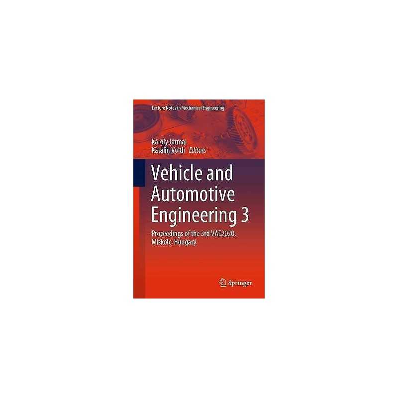 Vehicle and Automotive Engineering 3 - 9789811595288