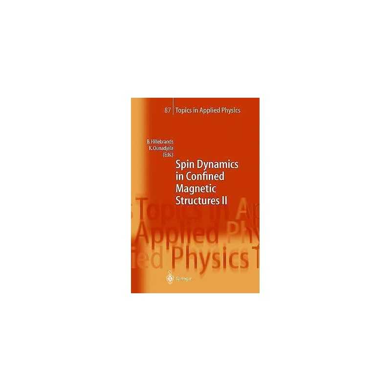 Spin Dynamics in Confined Magnetic Structures II - 9783642078989