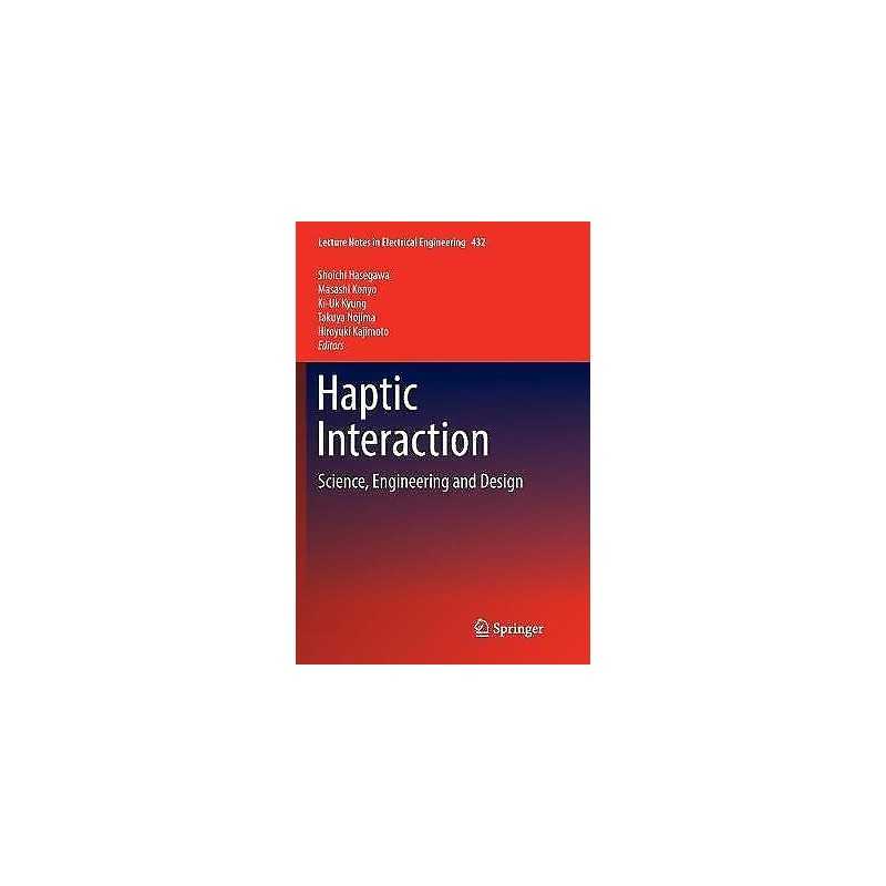 Haptic Interaction - 9789811350658