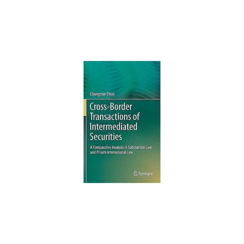Cross-border Transactions of Intermediated Securities - 9783642278525