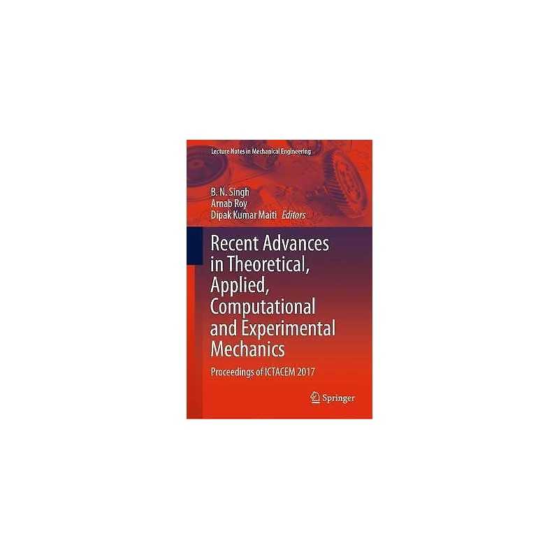 Recent Advances in Theoretical, Applied, Computational and Ex... - 9789811511882