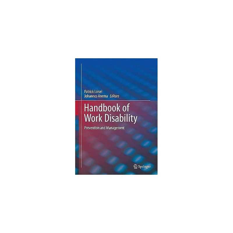 Handbook of Work Disability - 9781493912445