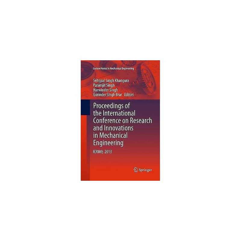 Proceedings of the International Conference on Research and I... - 9788132235217