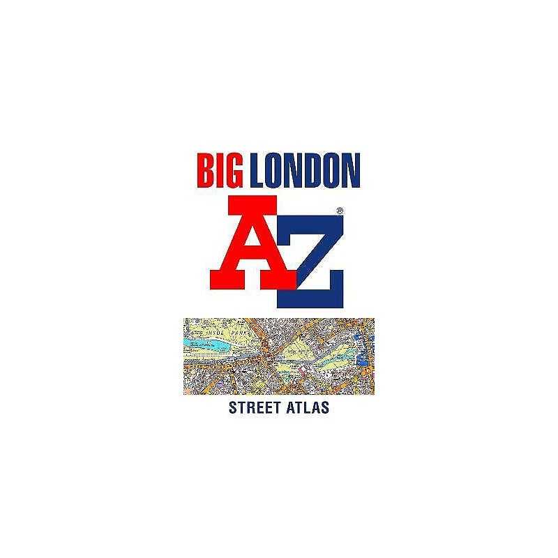 Big London A-Z Street Atlas - 9780008388003