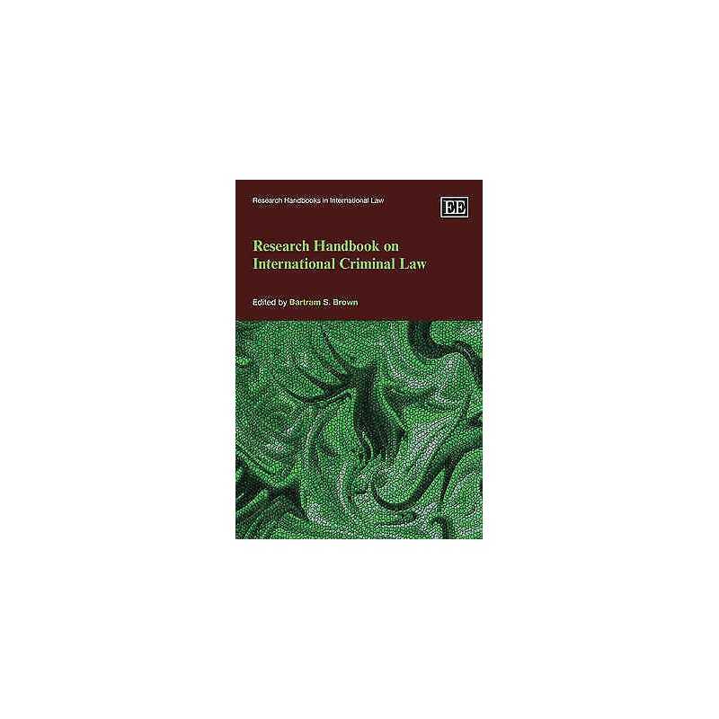 Research Handbook on International Criminal Law - 9781847202789