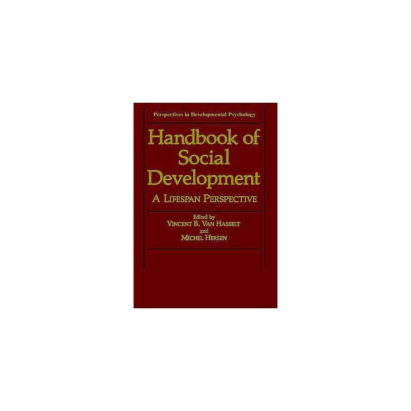 Handbook of Social Development - 9780306441417