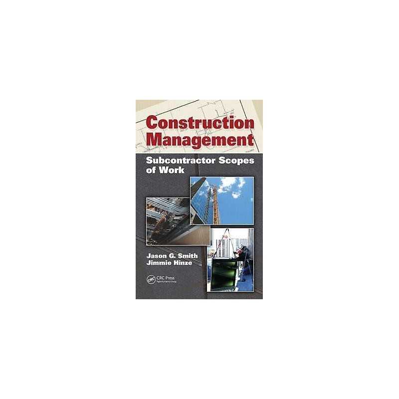 Construction Management - 9781439809419