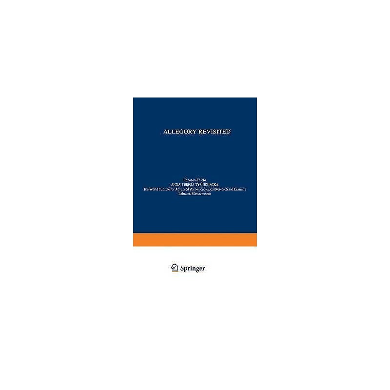Allegory Revisited - 9780792323129