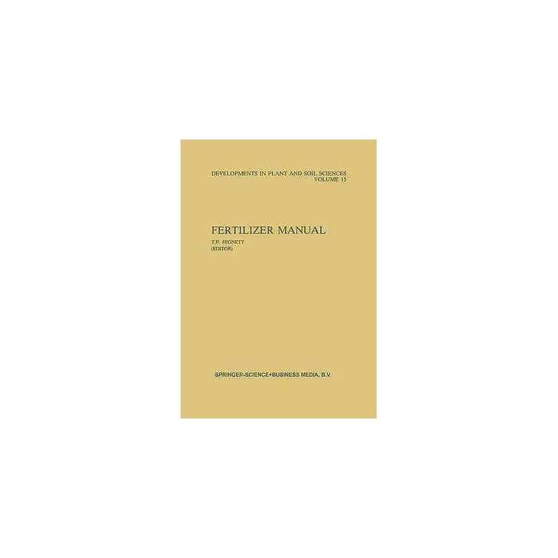 Fertilizer Manual - 9789048182909