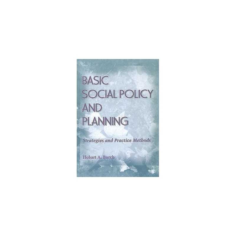 Basic Social Policy and Planning - 9780789060266