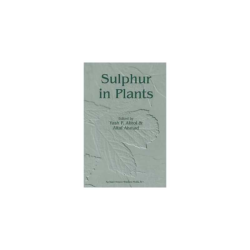 Sulphur in Plants - 9781402012471