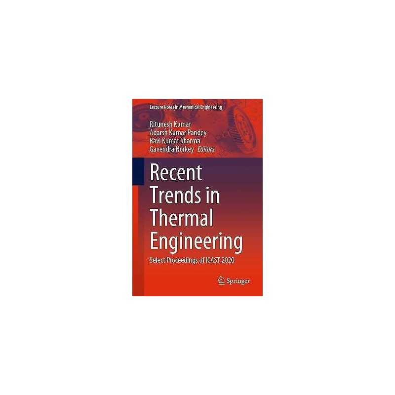 Recent Trends in Thermal Engineering - 9789811631313