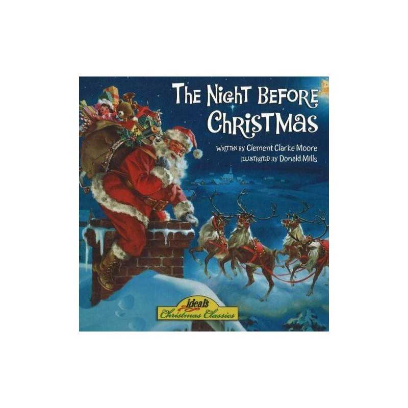 NIGHT BEFORE CHRISTMAS by CLEMENT CLARKE MOORE Paperback Book  Fast