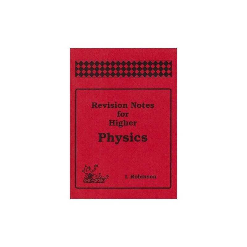 Revision Notes for Higher Physics by Robinson, Lyn Paperback Book  Fast