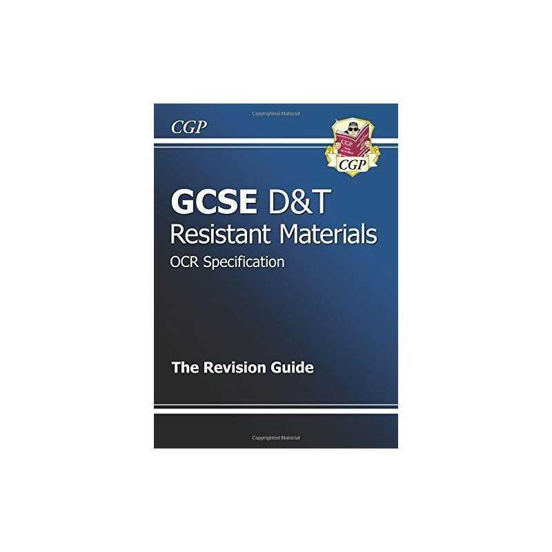 GCSE Design & Technology Resistant Materials OCR Revis... by CGP Books Paperback
