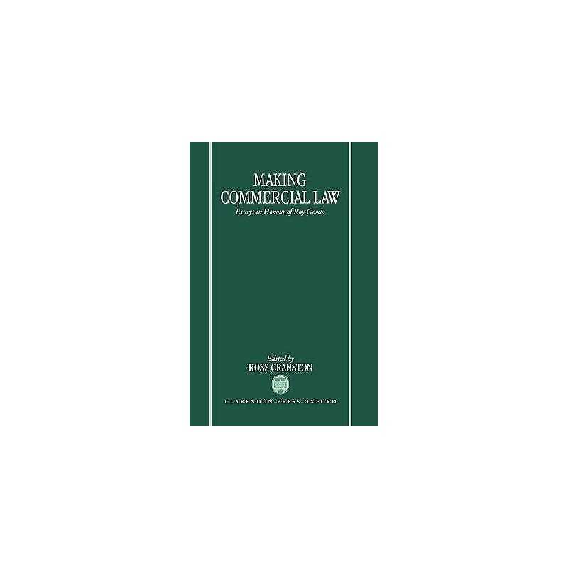 Making Commercial Law - 9780198260813