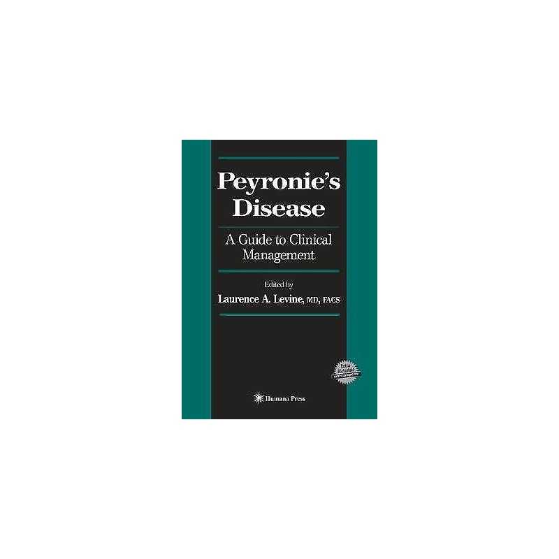 Peyronies Disease - 9781493956586