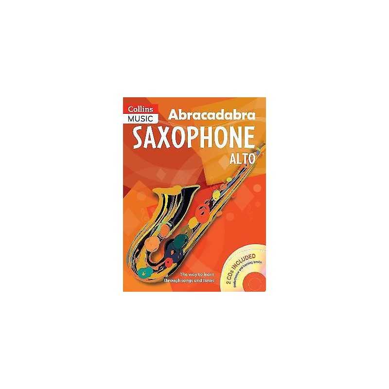 Abracadabra Saxophone (Pupils book + 2 CDs) - 9781408105290