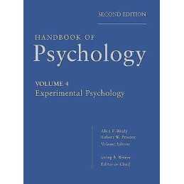 Handbook of Psychology, Experimental Psychology - 9780470649930