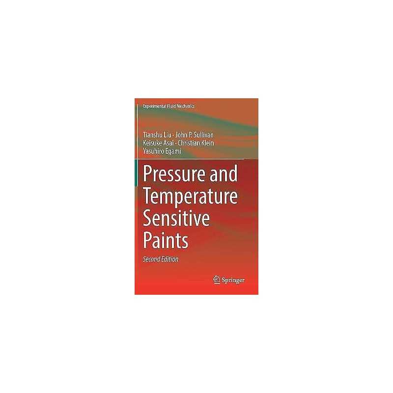 Pressure and Temperature Sensitive Paints - 9783030680558
