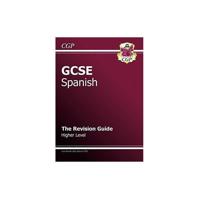 GCSE Spanish Revision Guide - Higher by CGP Books Paperback Book  Fast