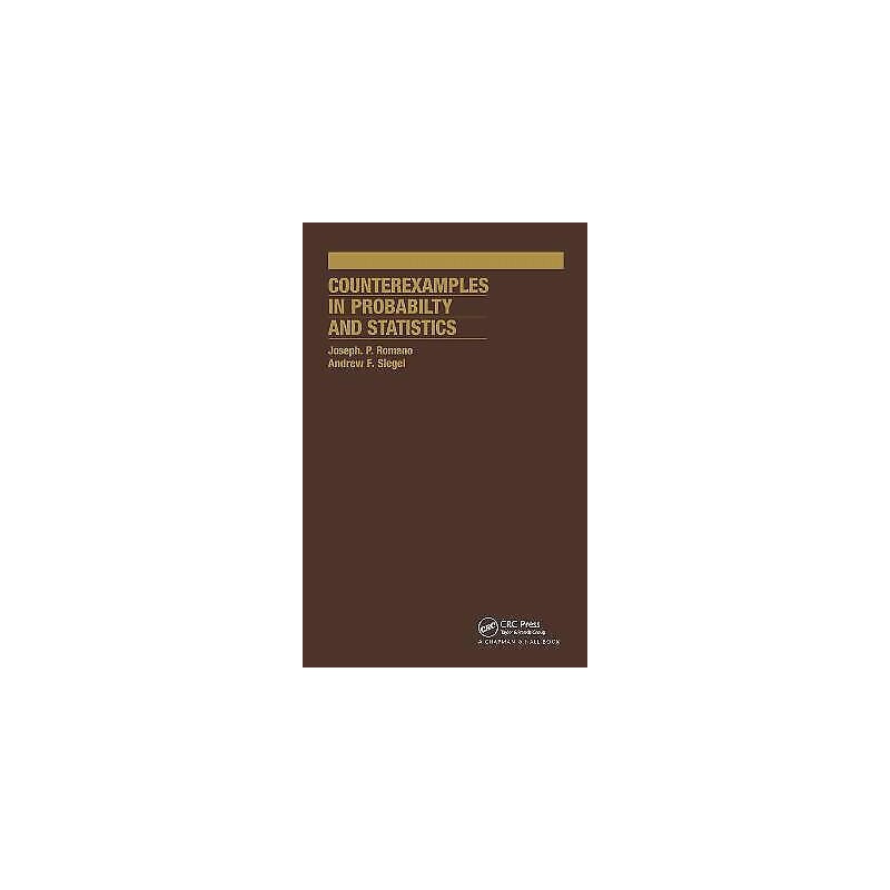 Counterexamples in Probability And Statistics - 9780412989018
