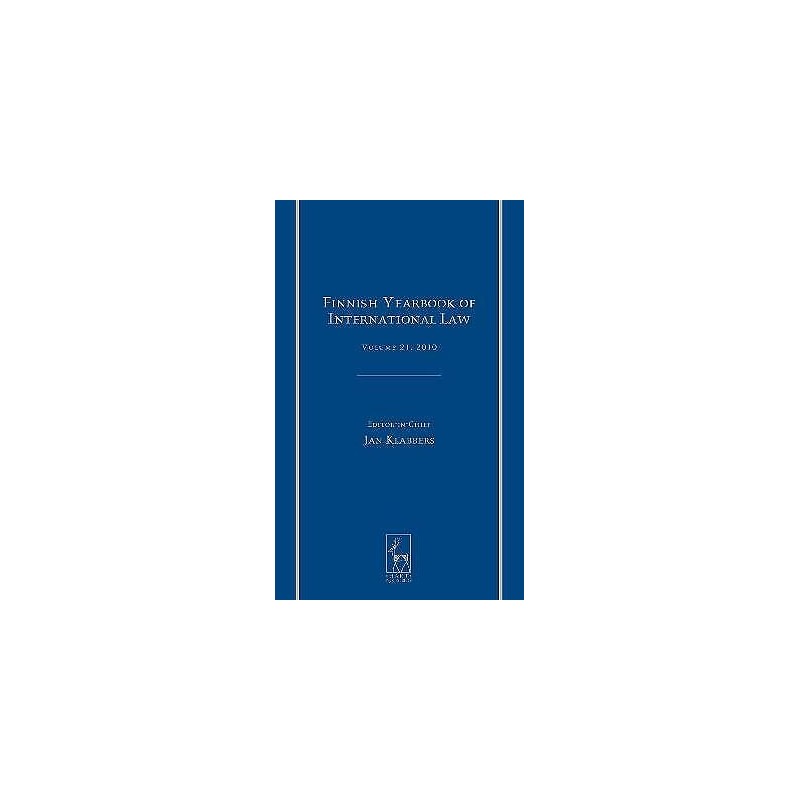 Finnish Yearbook of International Law, Volume 21, 2010 - 9781849462259