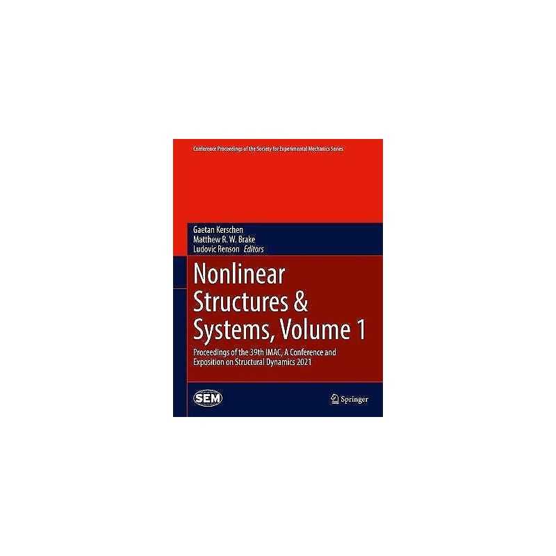 Nonlinear Structures & Systems, Volume 1 - 9783030771348