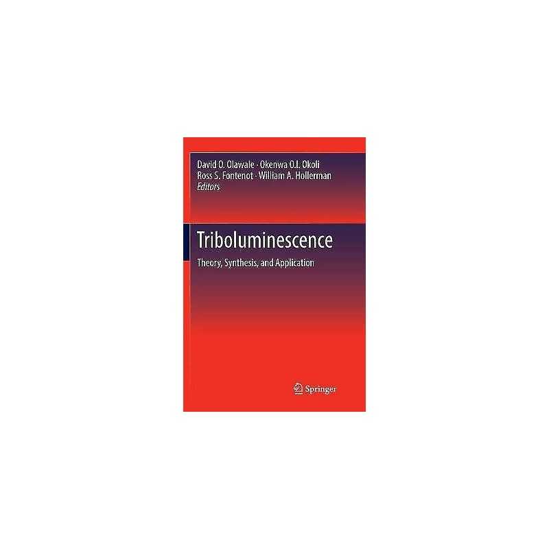 Triboluminescence - 9783319817613