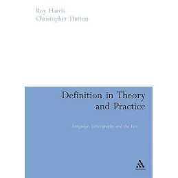 Definition in Theory and Practice - 9780826497055
