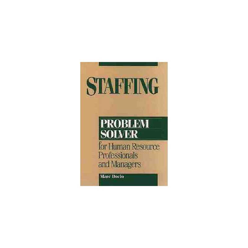 Staffing Problem Solver - 9780471006305
